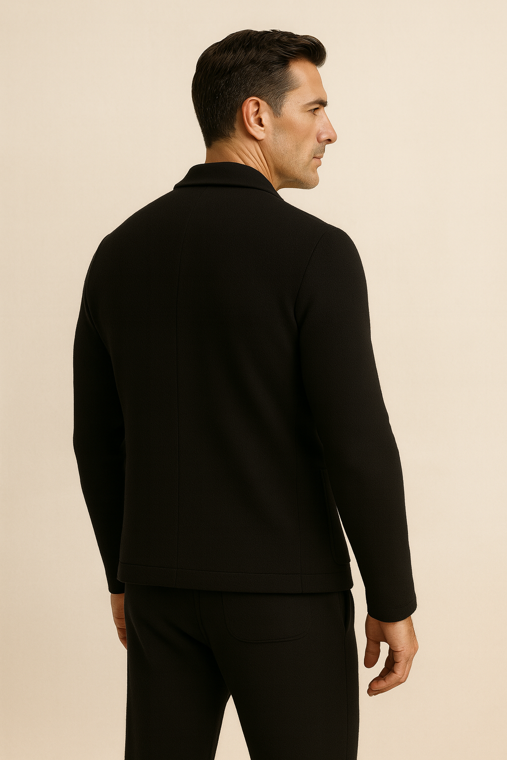 Matteo Cashmere Set Black