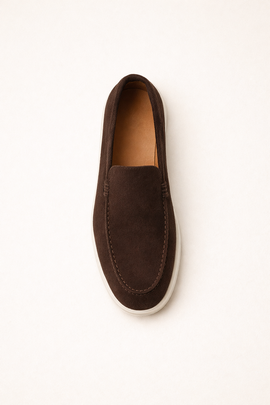 Leonis Suede Loafers Brown