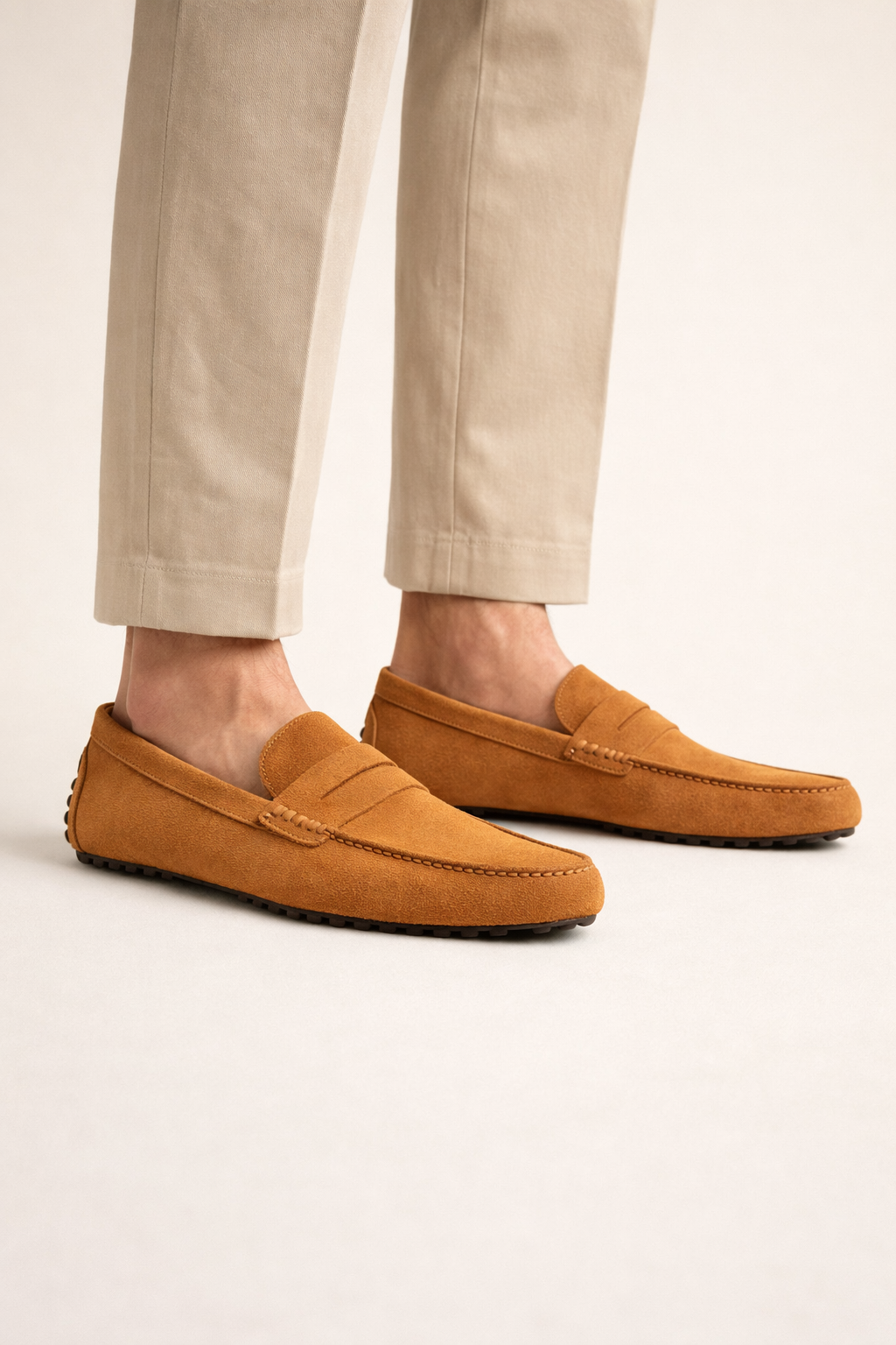 Ravino Driver Loafer Light Brown