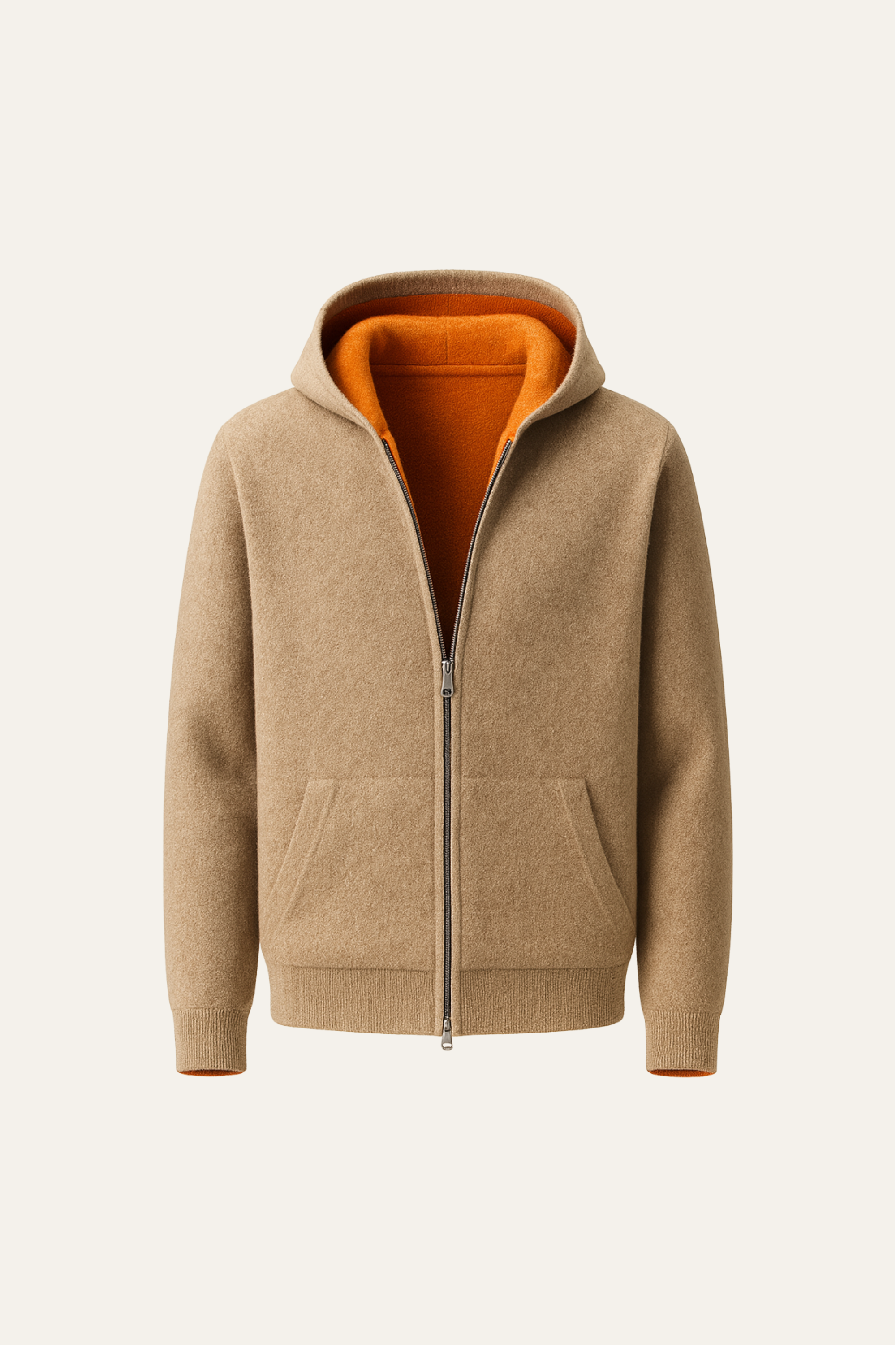 Novaro Hooded Zip Knit