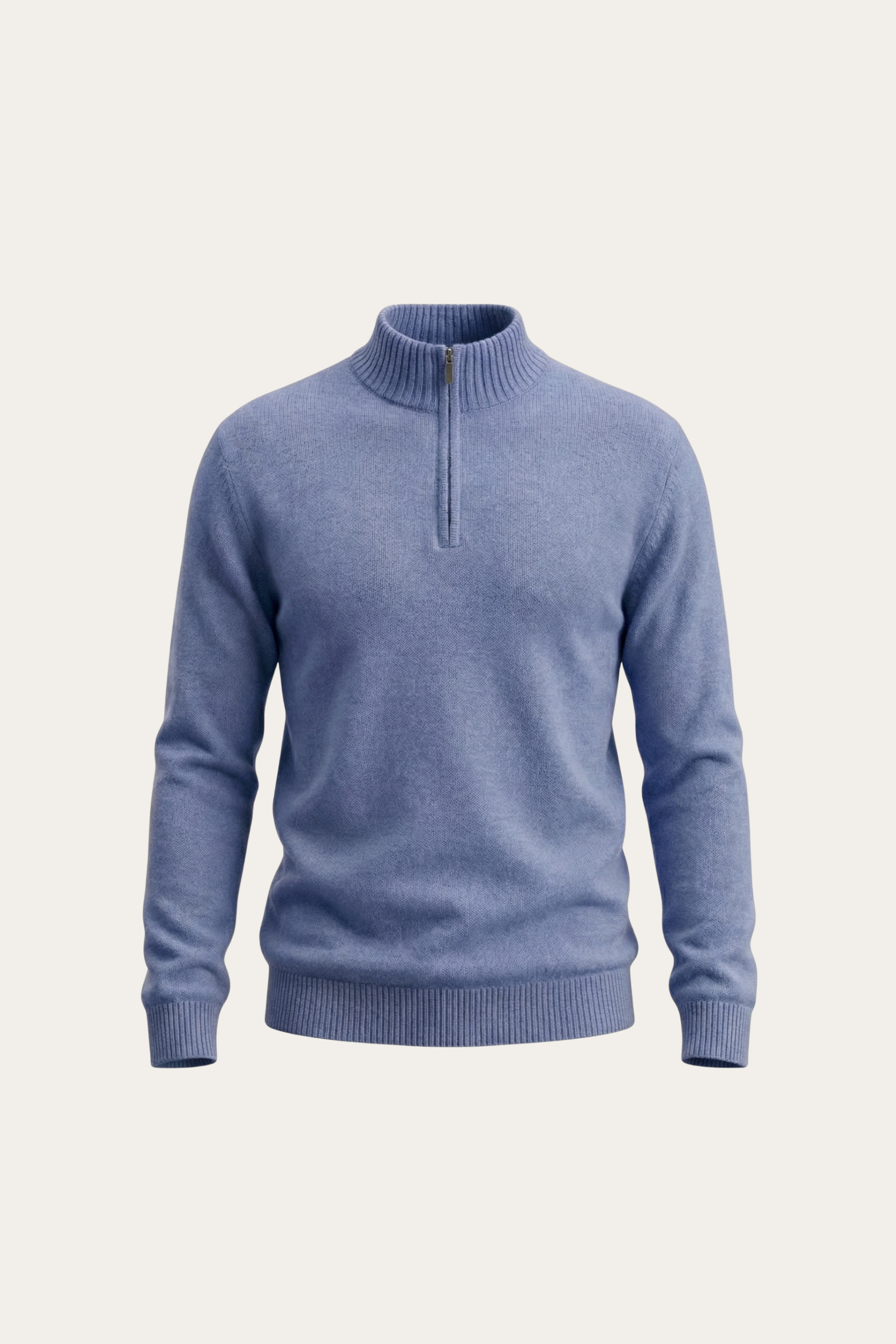 Enrico Half Zip Blue
