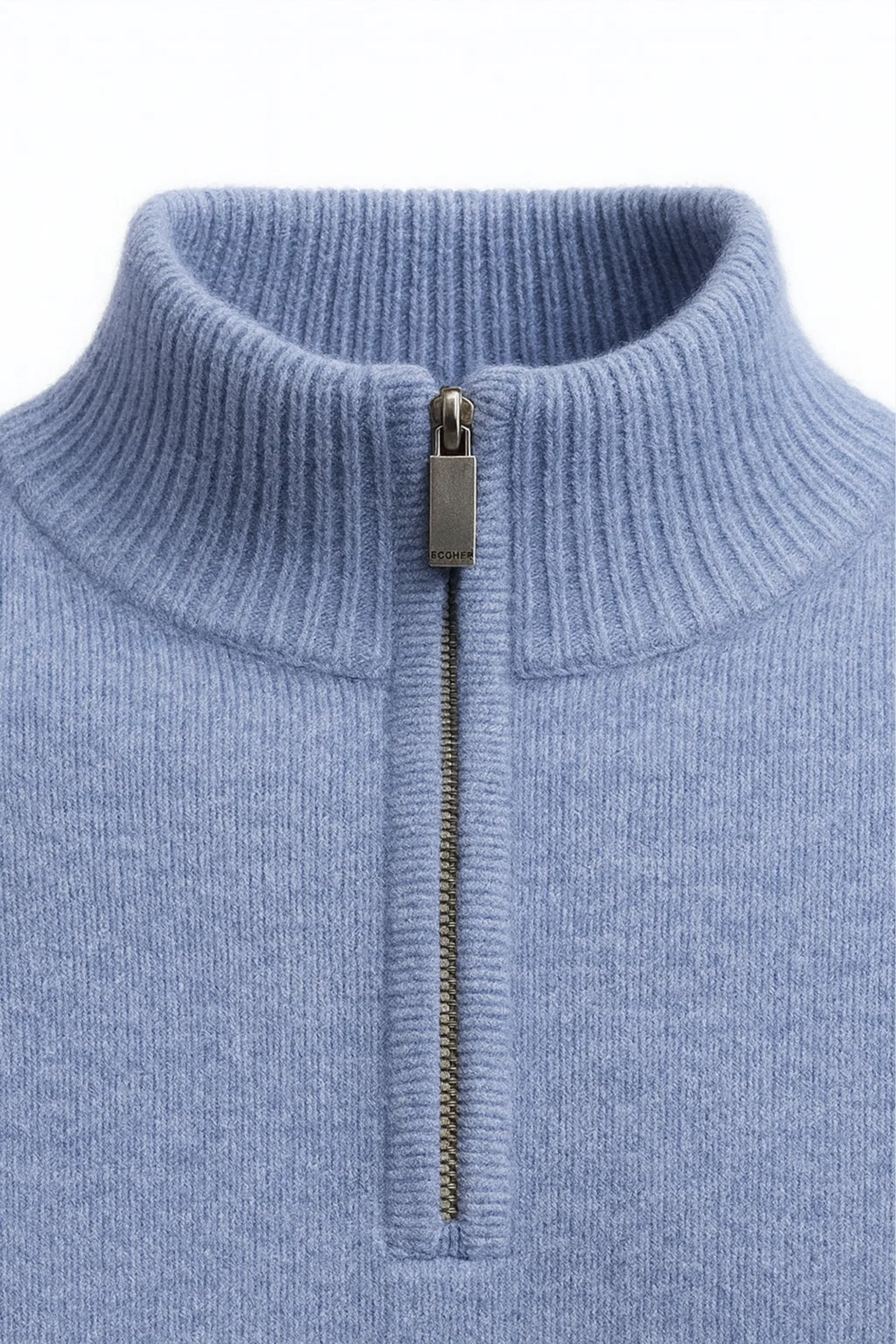 Enrico Half Zip Blue