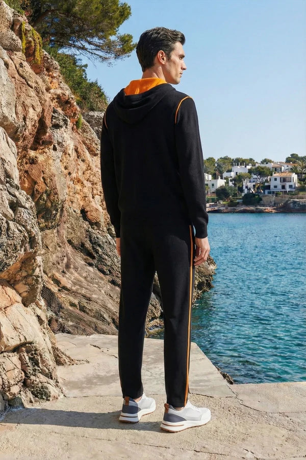 Leonis Cashmere Set Black