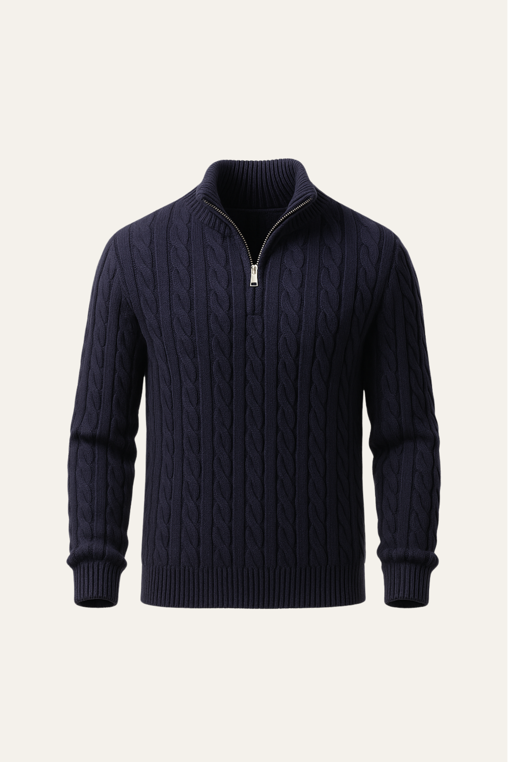 Medici Cable Knit Navy