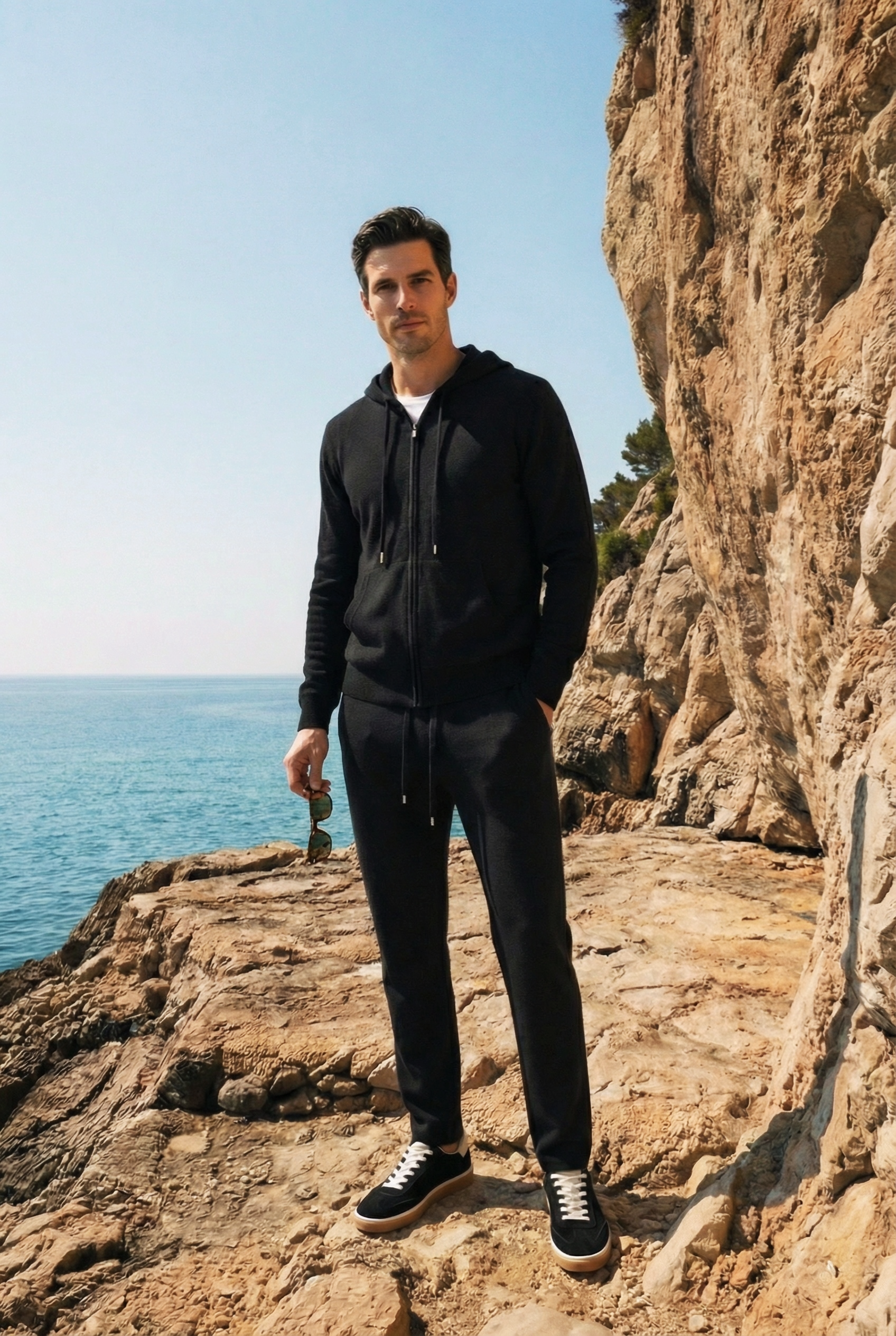 Ariello Cashmere Set Black