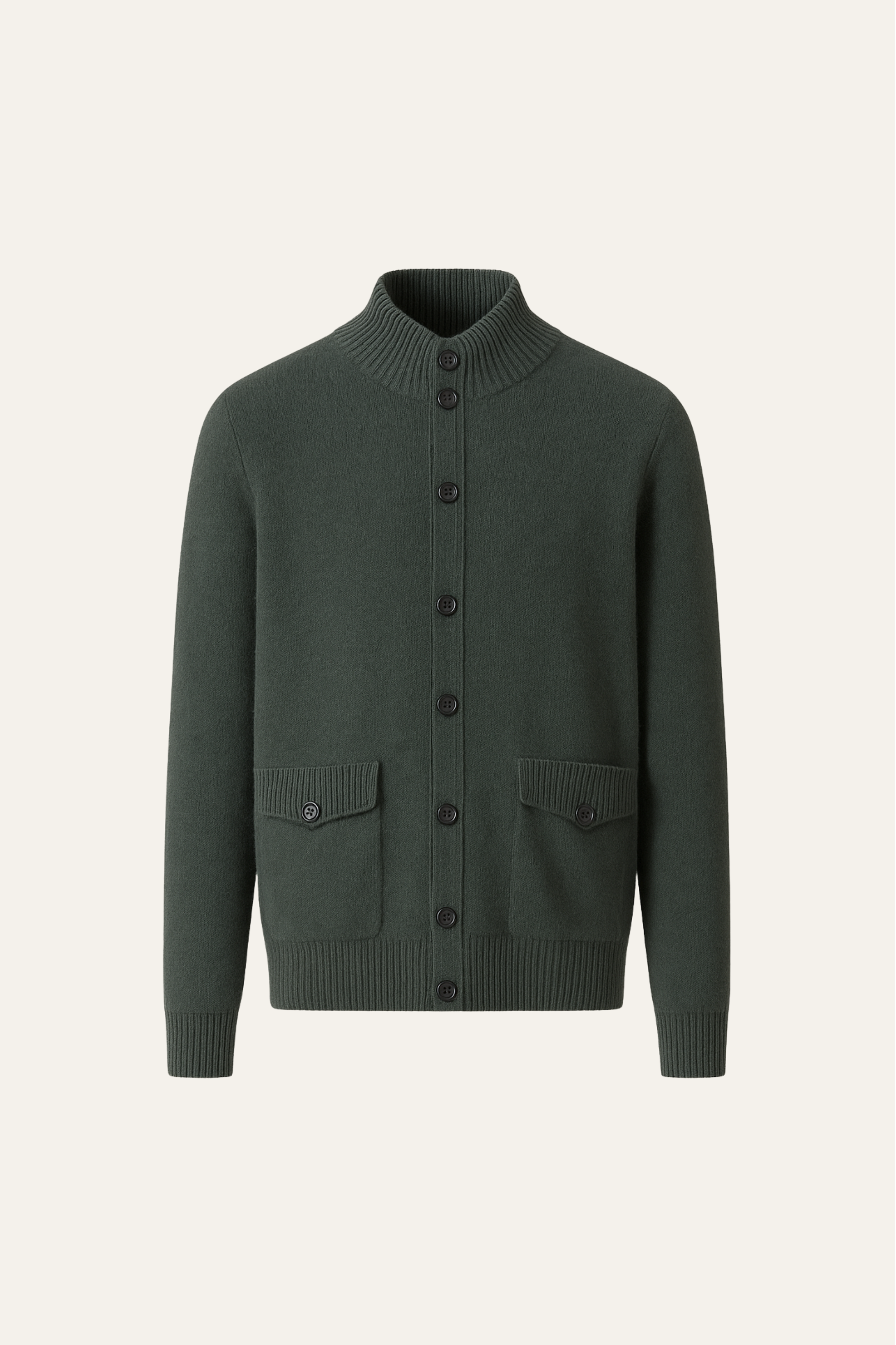 Giotto Cashmere Cardigan Forest