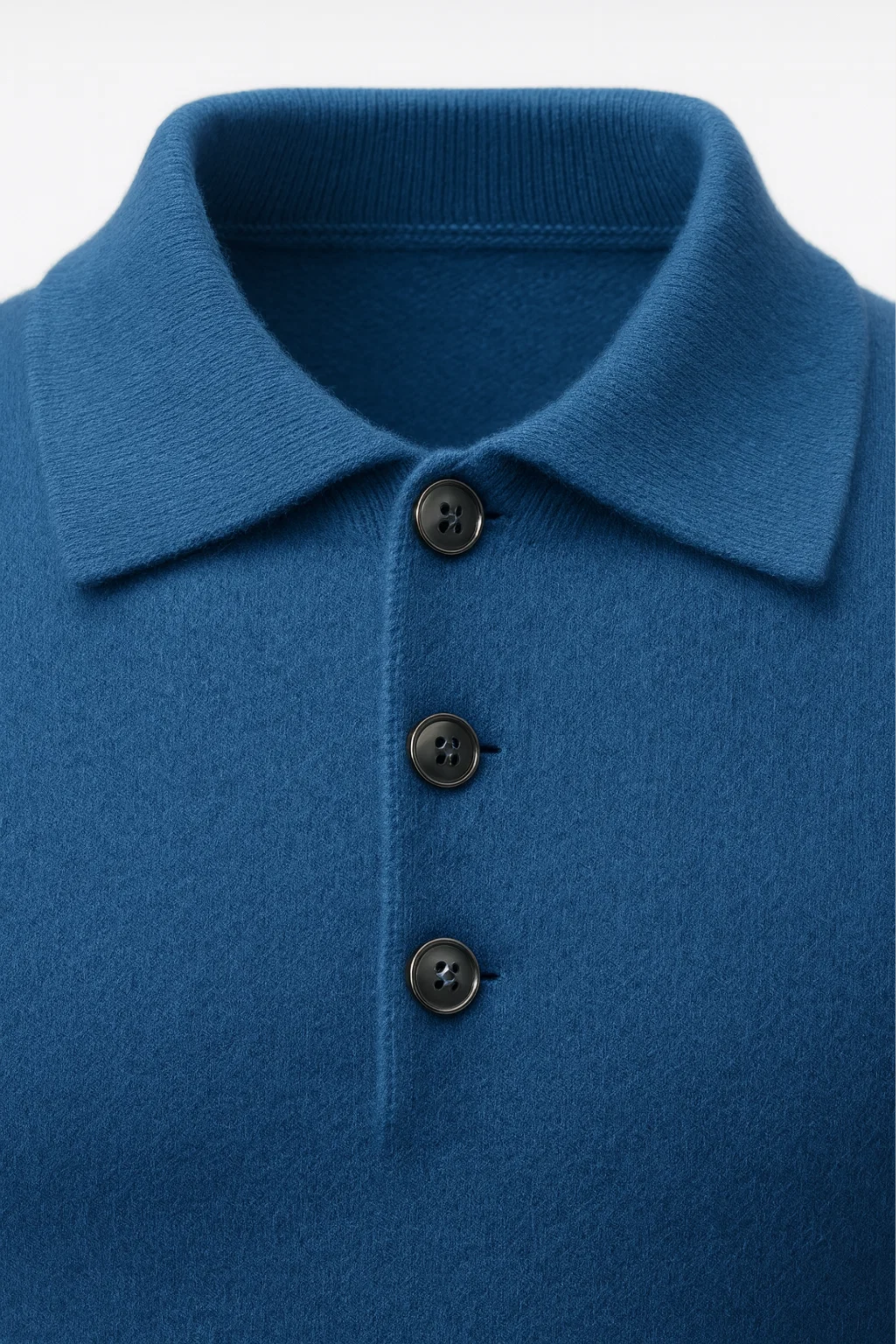 Vittorio Polo Knit Blue