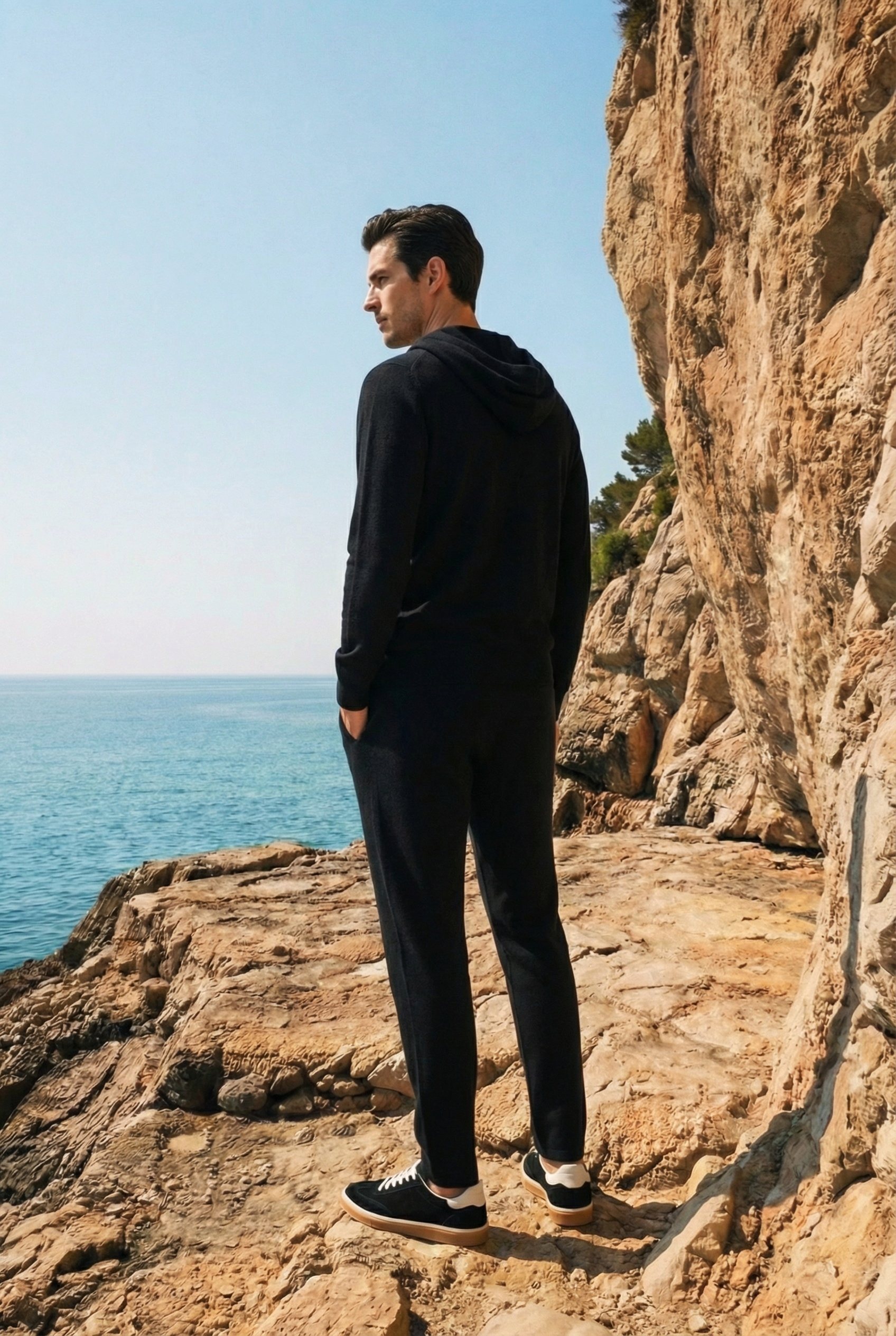 Ariello Cashmere Set Black