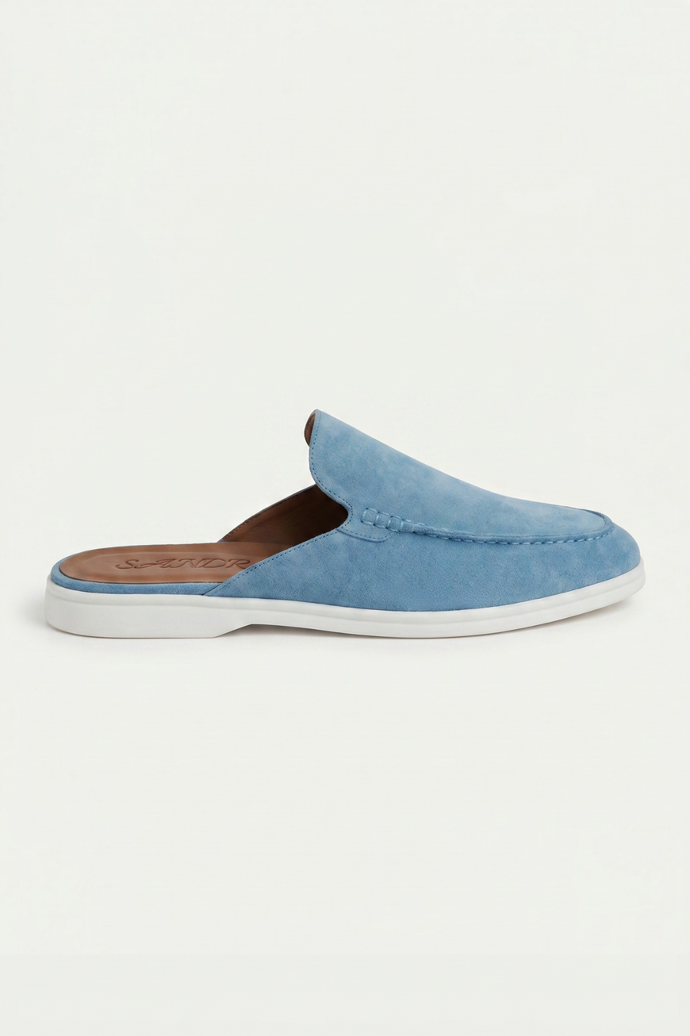 Yacht Suède Mule Light Blue