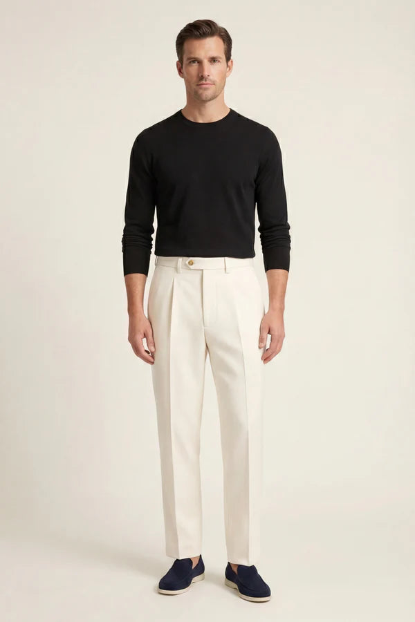 Valenti Pantalon Ivory