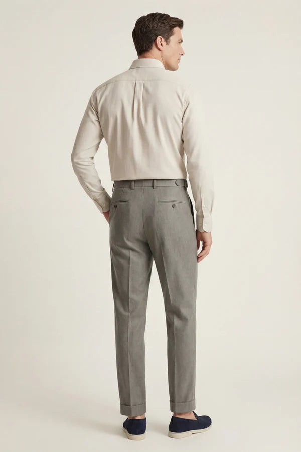 Lorano Merino Pantalon Grey