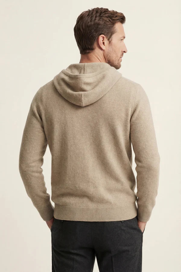 Tavole Hooded Zip Taupe