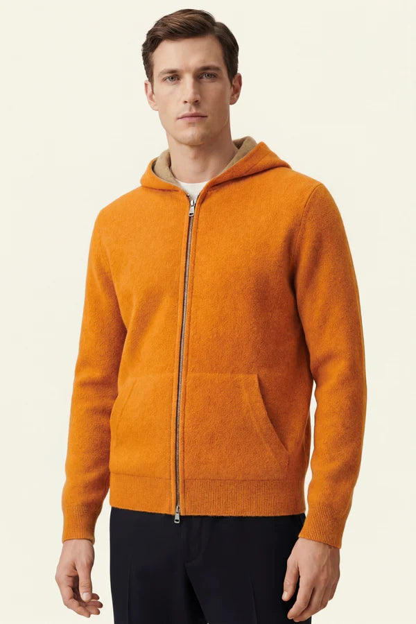 Novaro Hooded Zip Knit