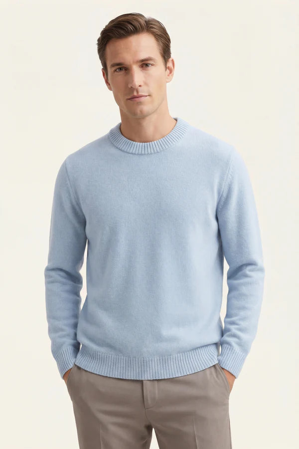 Taviani Cashmere Knit Light Blue