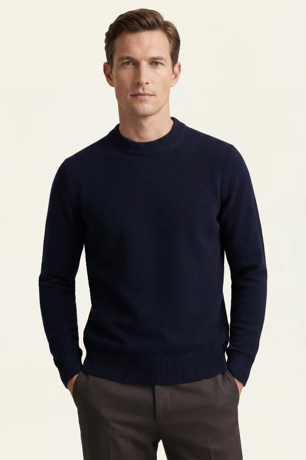 Taviani Cashmere Knit Navy