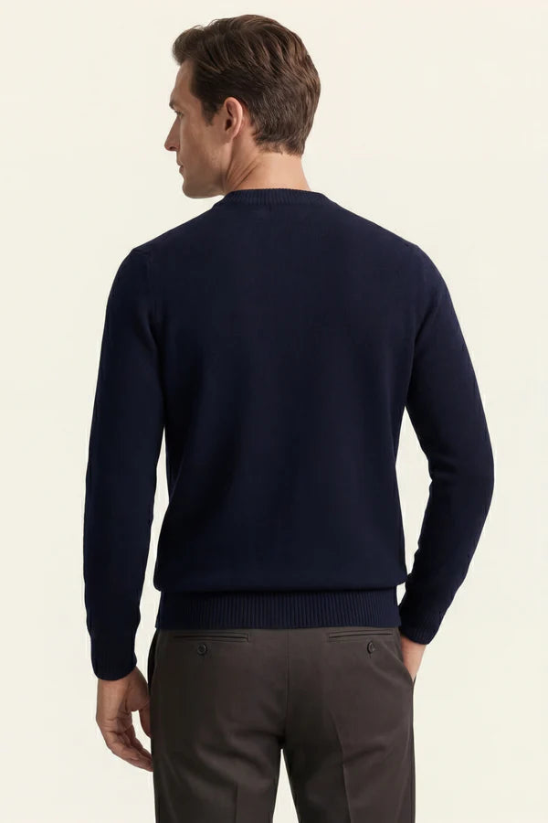 Taviani Cashmere Knit Navy