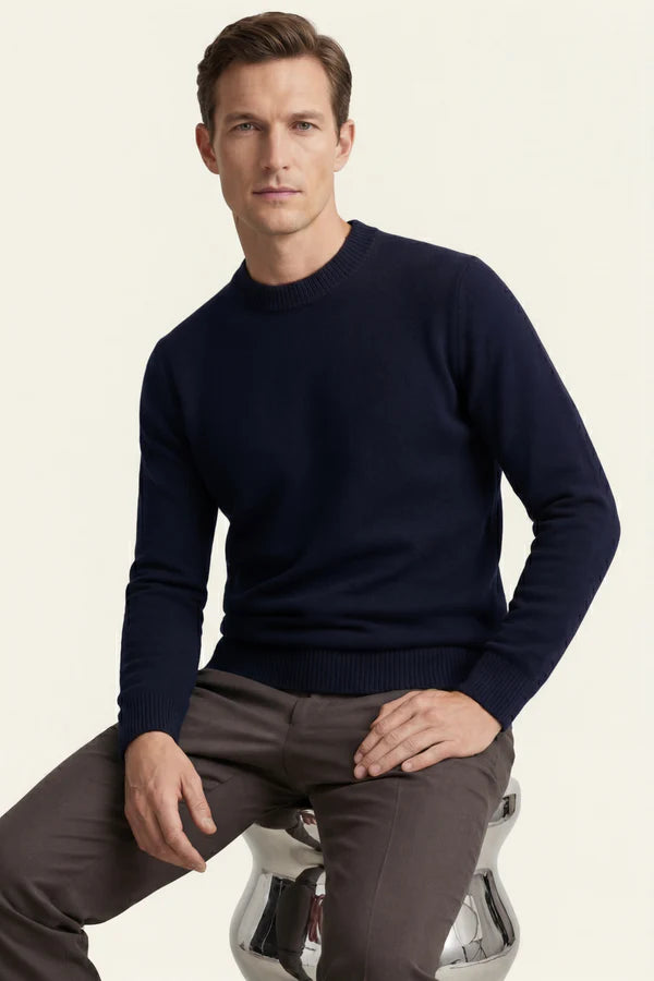 Taviani Cashmere Knit Navy