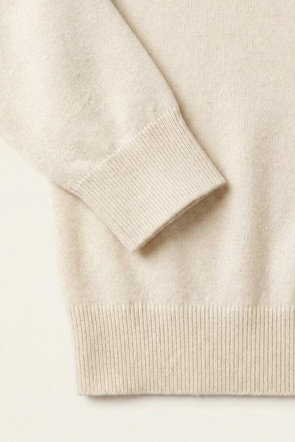 Avenzo Cashmere Turtleneck Ivory