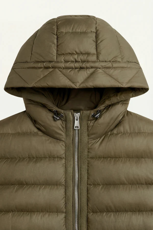 Valmero Hybrid Zip Jacket Green