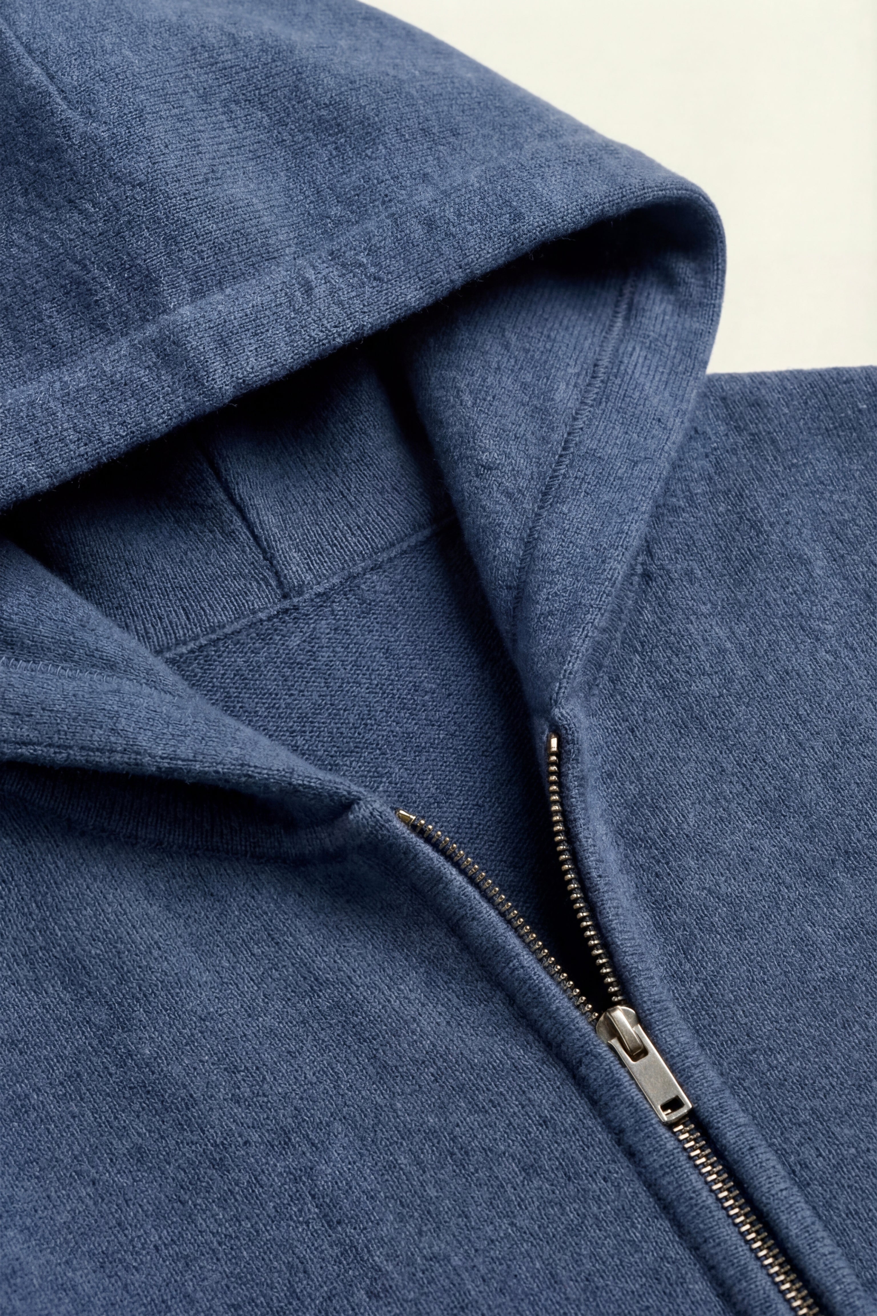Tavole Hooded Zip Blue