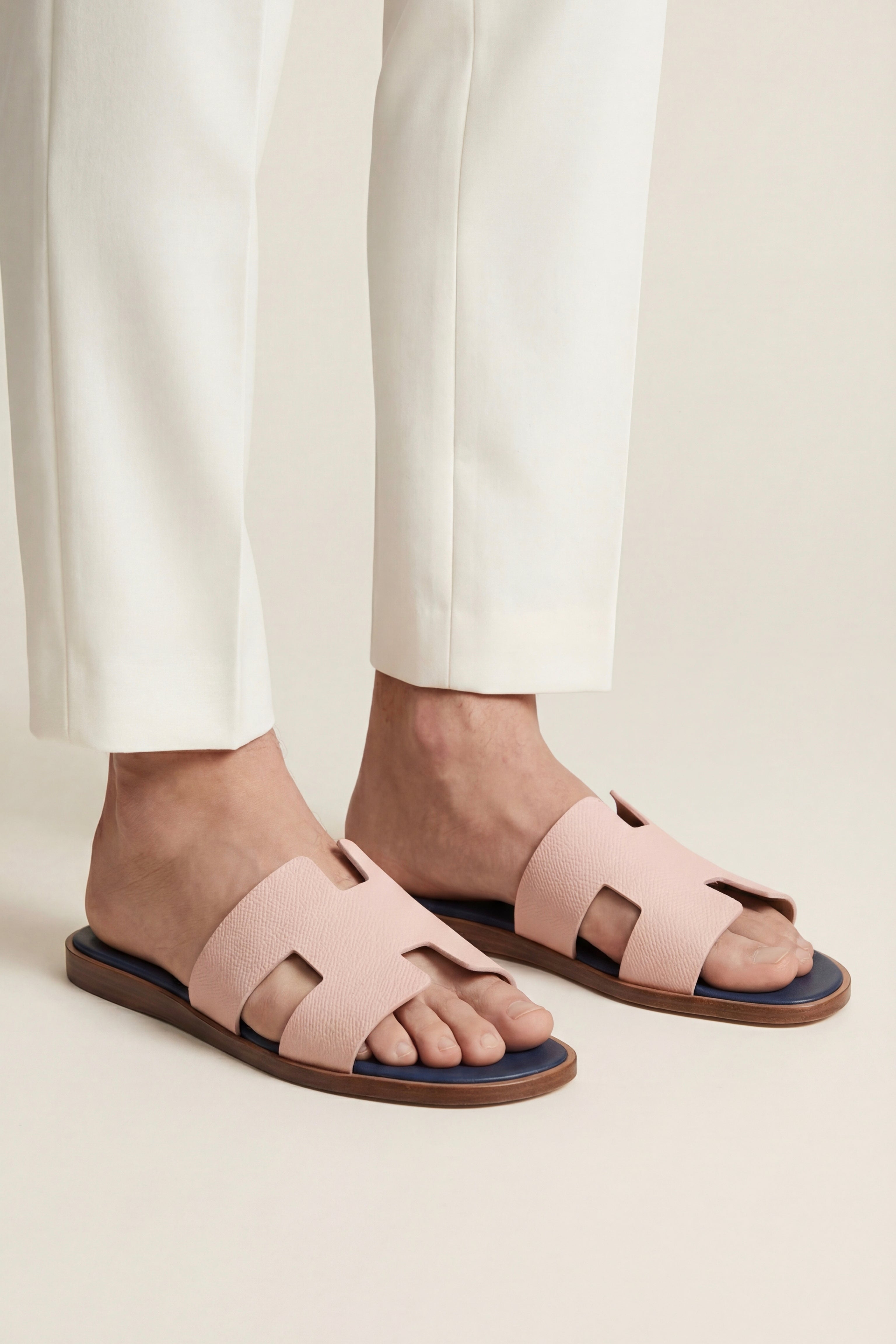 Arezzo Leather Sandal Pink