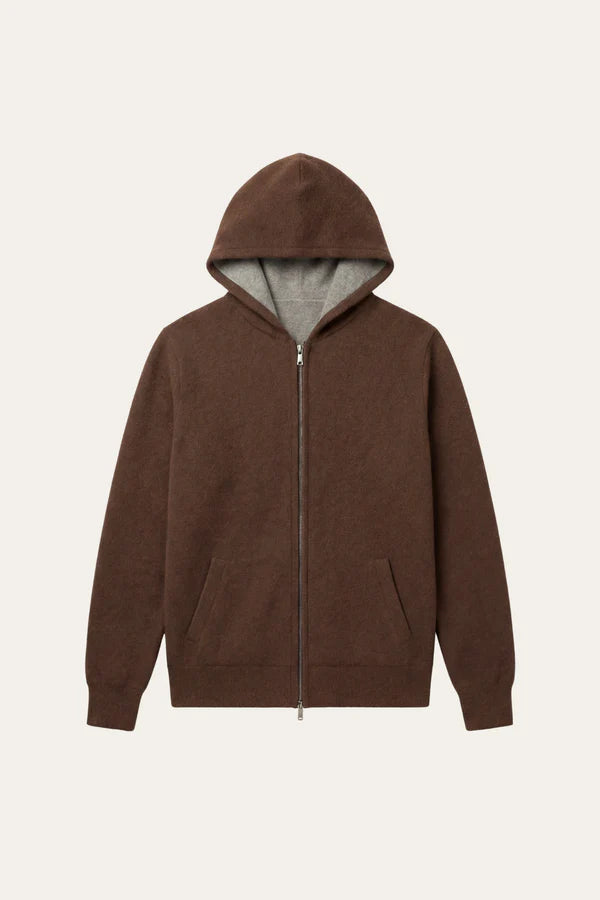 Novaro Hooded Zip Knit