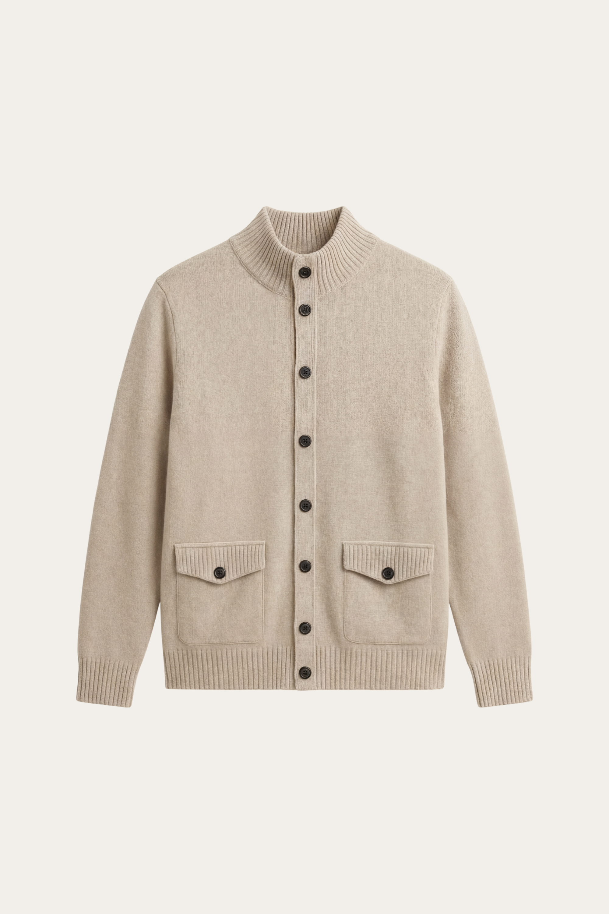 Giotto Cashmere Cardigan Sand