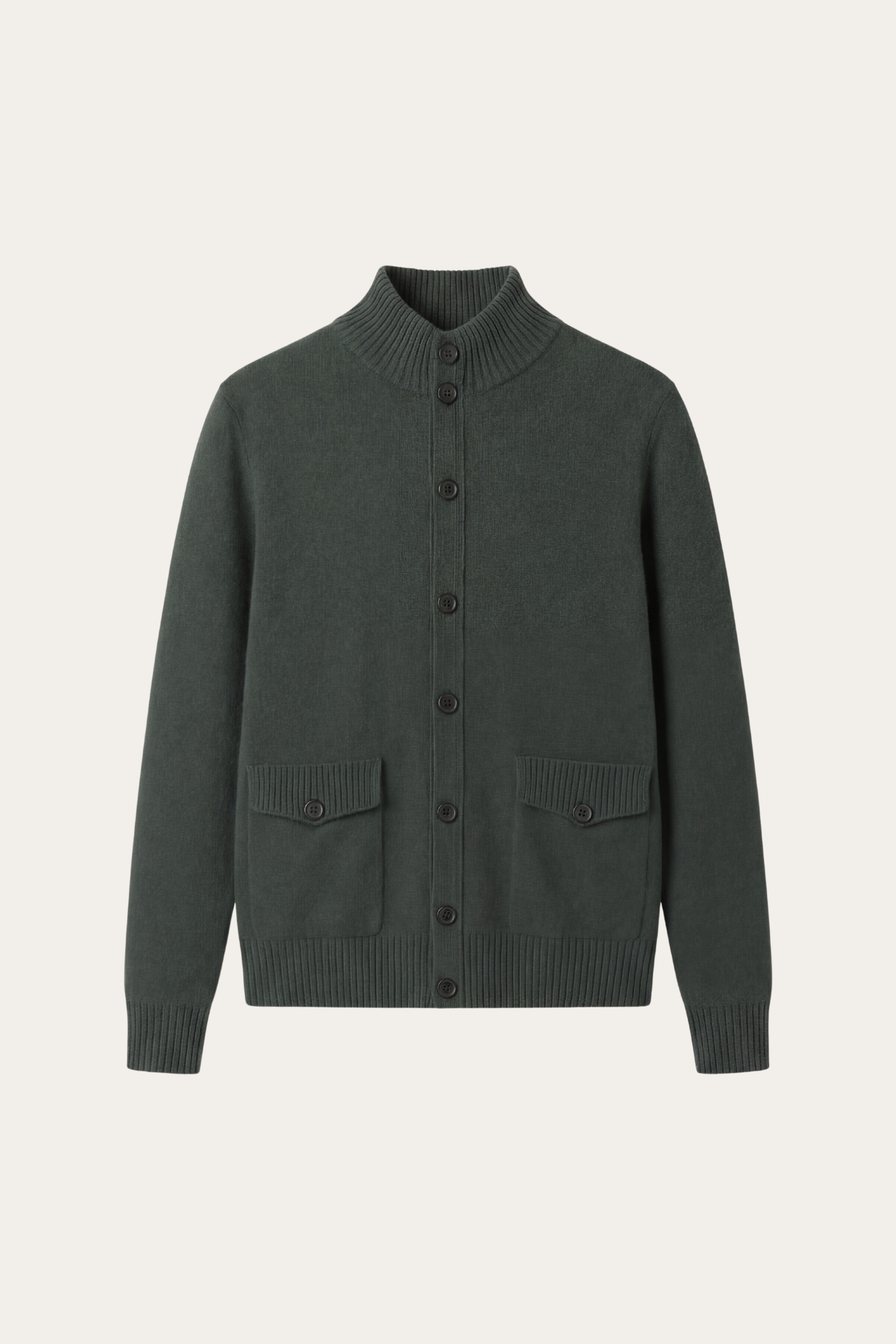 Giotto Cashmere Cardigan Forest