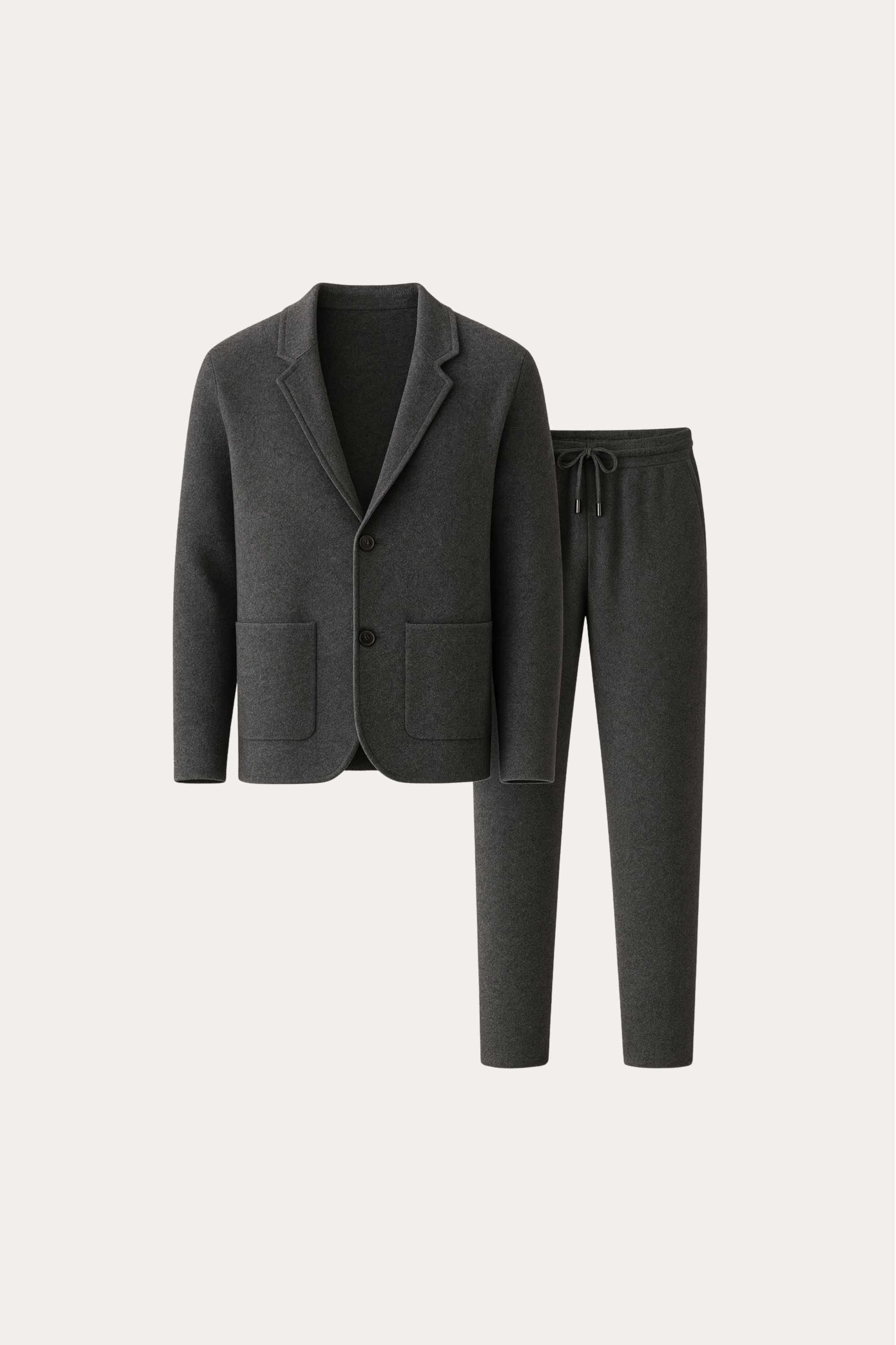 Matteo Cashmere Set Grey