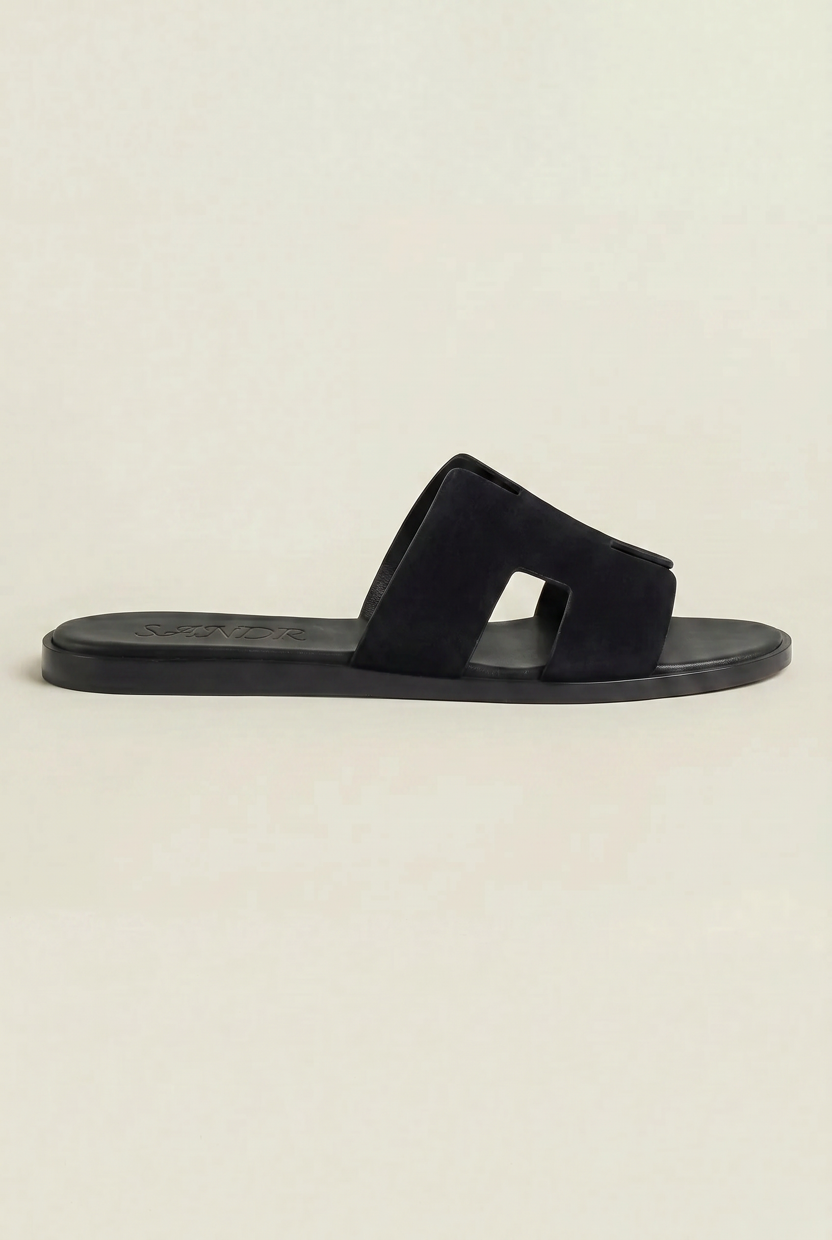 Matera Suede Sandal Black