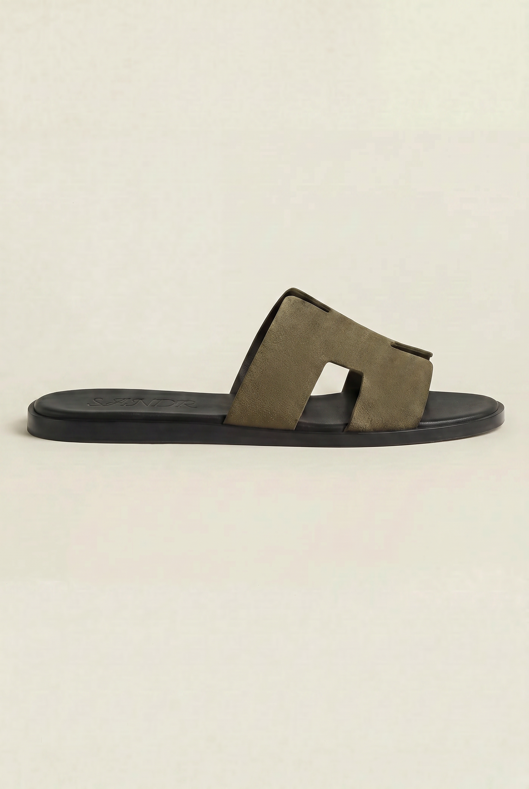 Matera Suede Sandal Olive