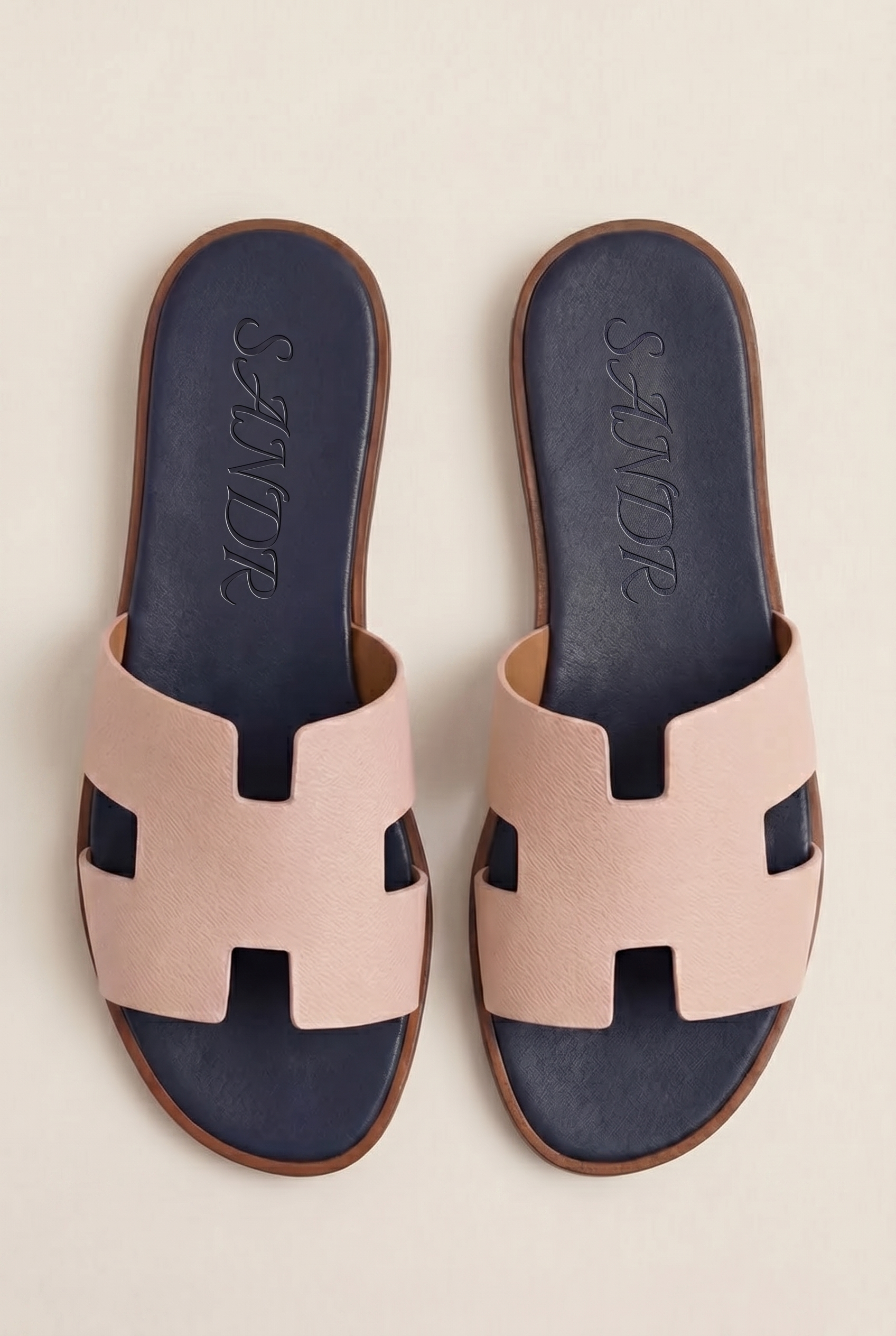 Arezzo Leather Sandal Pink