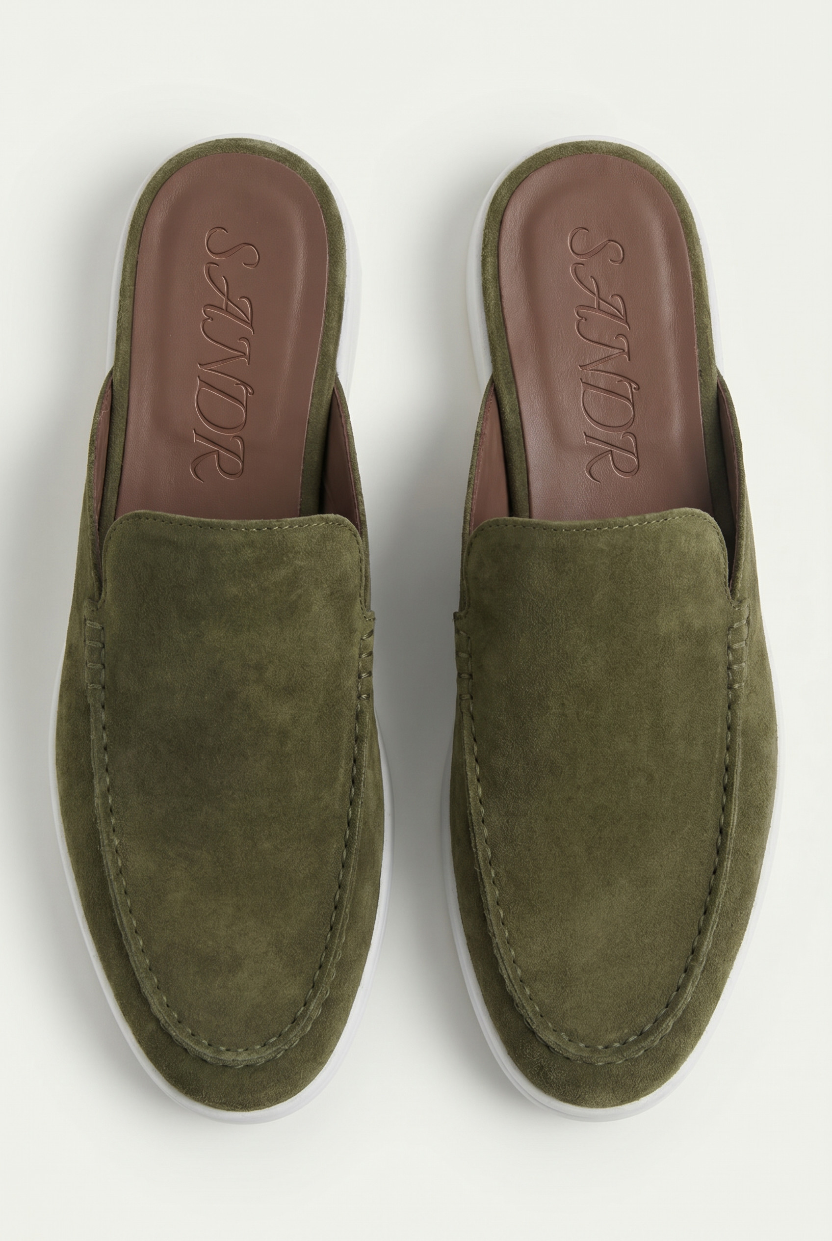 Yacht Suède Mule Sage