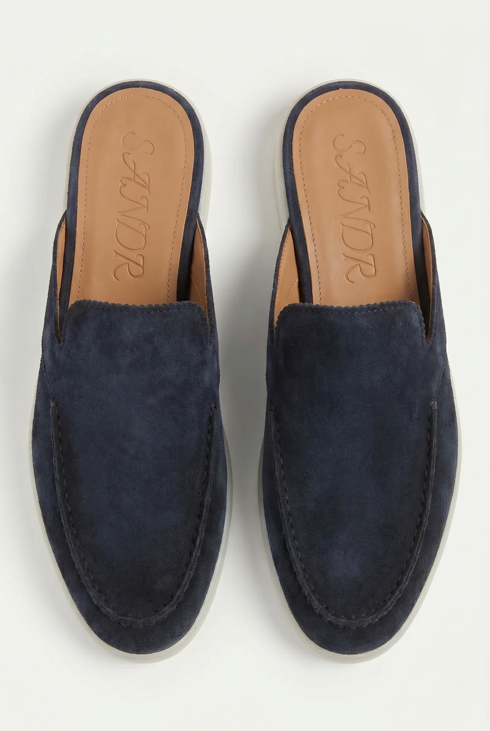 Yacht Suède Mule V2 Navy
