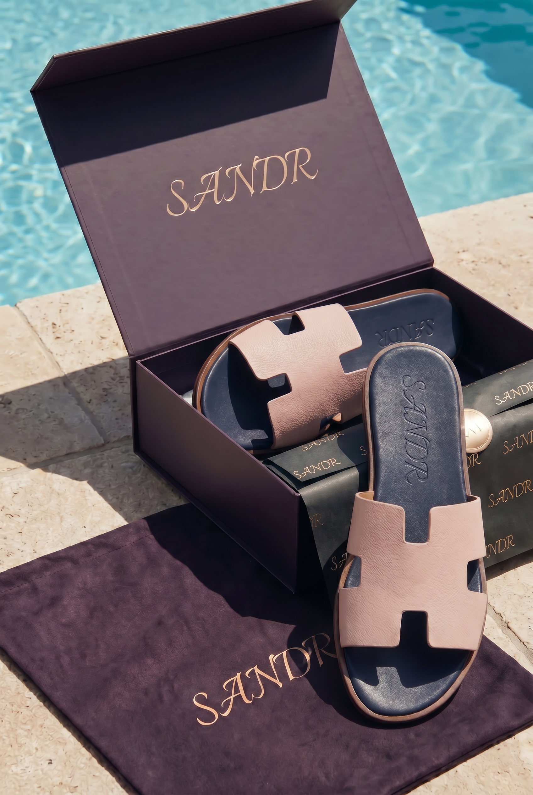 Arezzo Leather Sandal Pink
