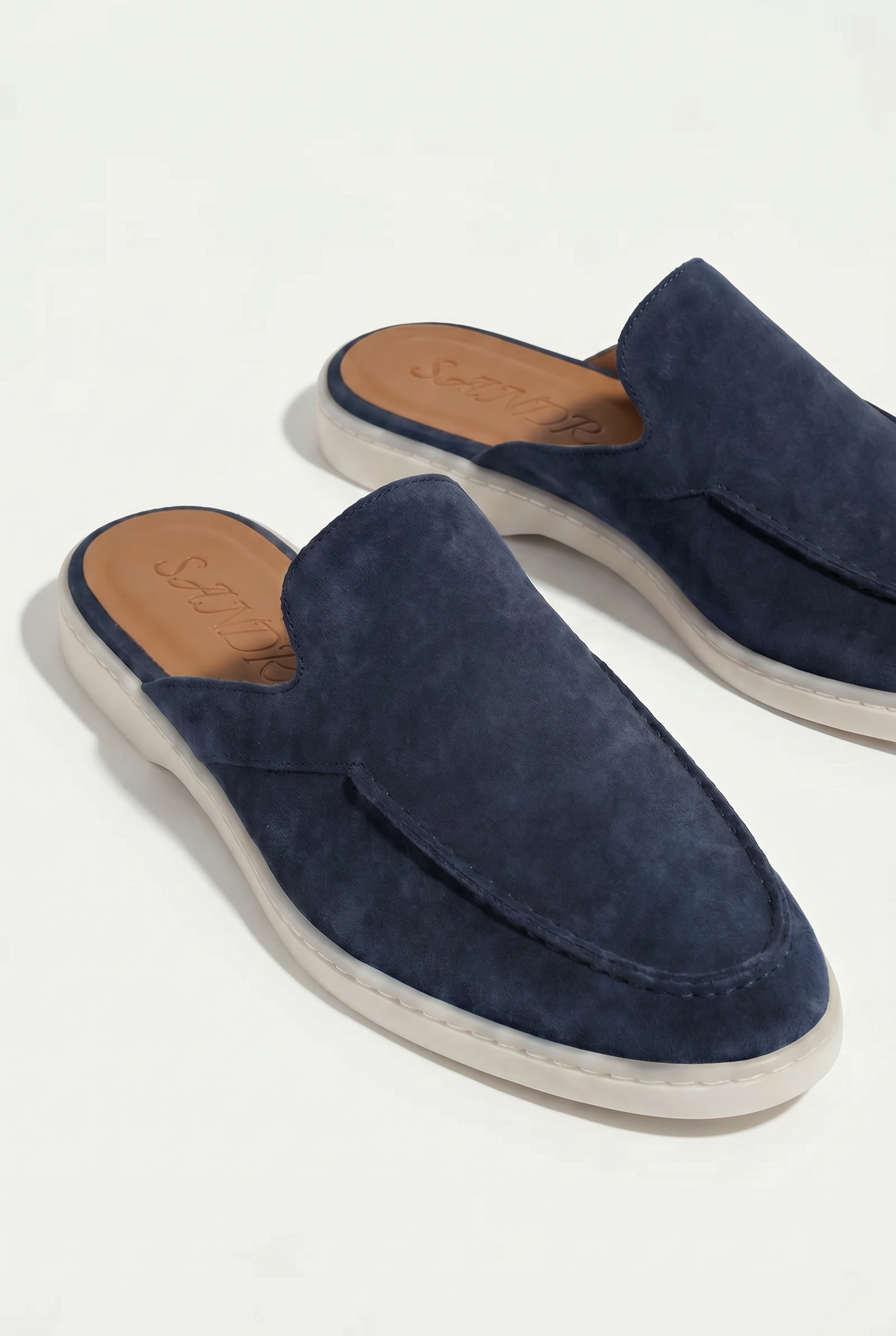 Yacht Suède Mule V2 Navy