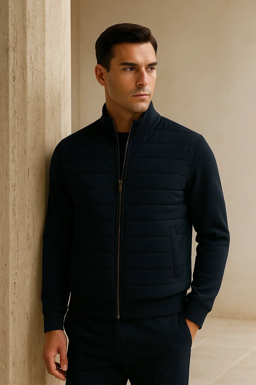 Montaro Padded Jacket Navy